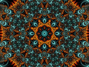 Orange Mandala